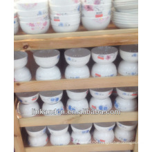 Haonai hot sales antique small porcelain dinner/rice/soup bowl
